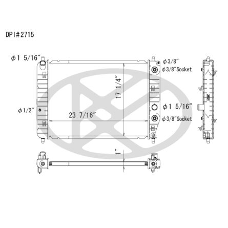 Koyorad A2715 Radiator