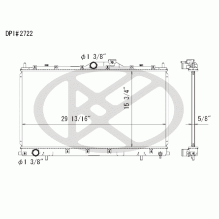 Koyorad A2722 Radiator