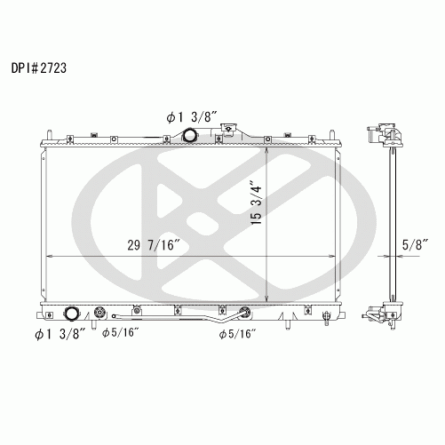 Koyorad A2723 Radiator