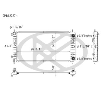 Koyorad A2727-1 Radiator