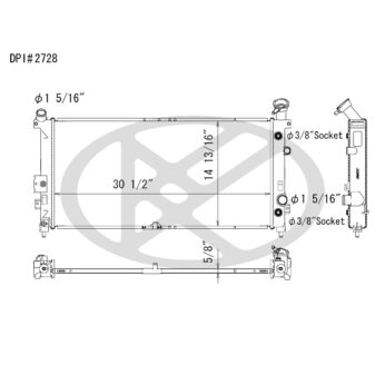 Koyorad A2728 Radiator