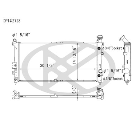 Koyorad A2728 Radiator