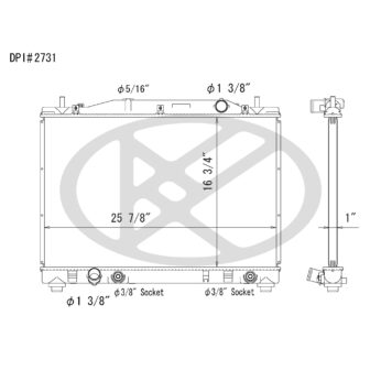 Koyorad A2731 Radiator