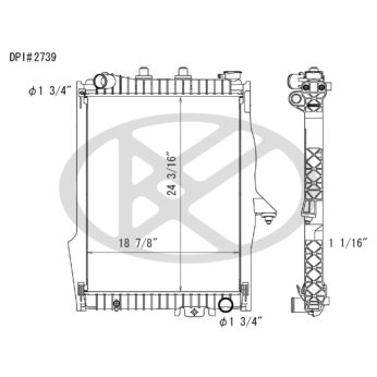 Koyorad A2739 Radiator