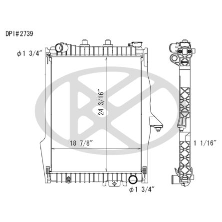 Koyorad A2739 Radiator