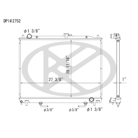 Koyorad A2752 Radiator