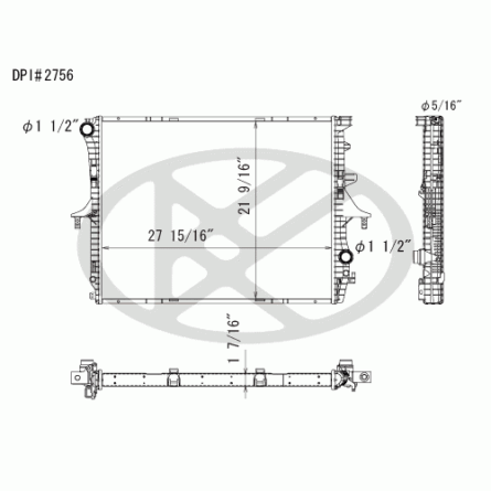 Koyorad A2756 Radiator