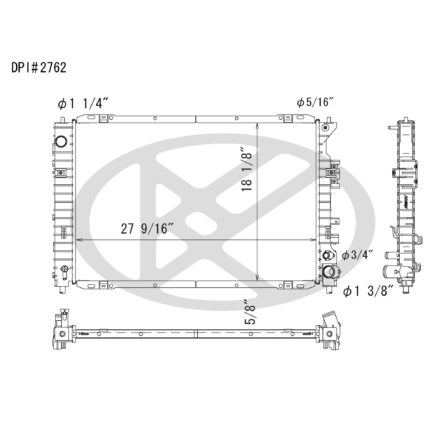 Koyorad A2762 Radiator