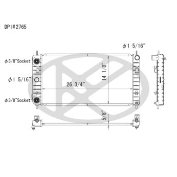 Koyorad A2765 Radiator