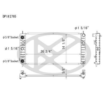 Koyorad A2765 Radiator