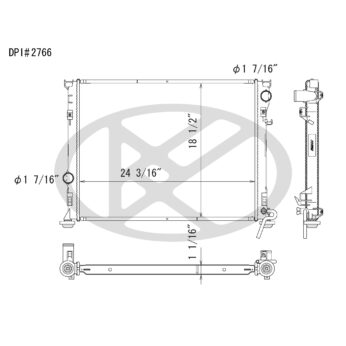 Koyorad A2766 Radiator