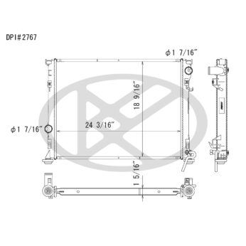 Koyorad A2767 Radiator