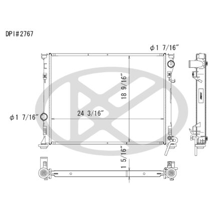 Koyorad A2767 Radiator