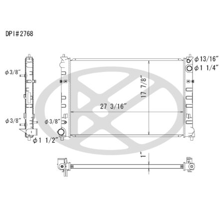 Koyorad A2768 Radiator