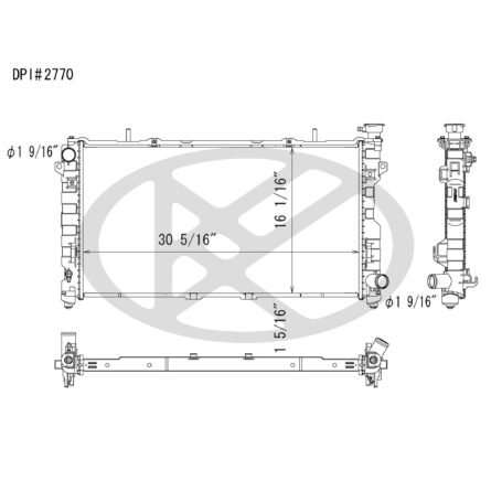 Koyorad A2770 Radiator