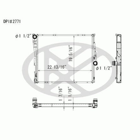 Koyorad A2771 Radiator