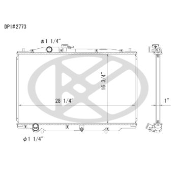 Koyorad A2773 Radiator