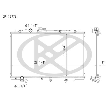 Koyorad A2773 Radiator