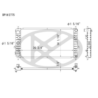 Koyorad A2775 Radiator