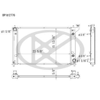 Koyorad A2776 Radiator
