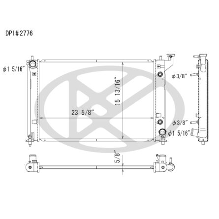 Koyorad A2776 Radiator