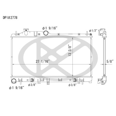 Koyorad A2778 Radiator