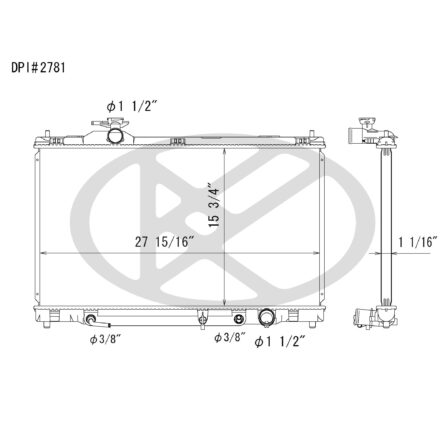 Koyorad A2781 Radiator