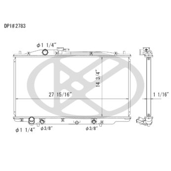 Koyorad A2783 Radiator