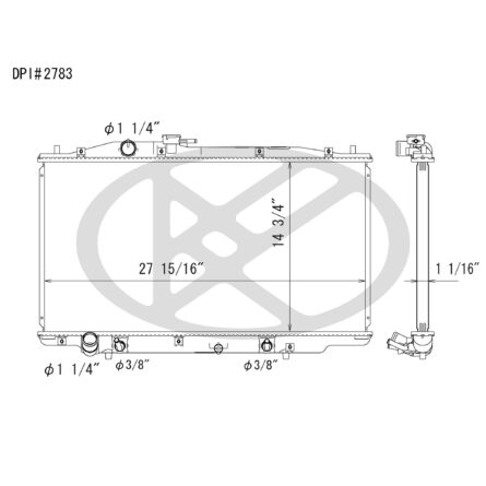 Koyorad A2783 Radiator