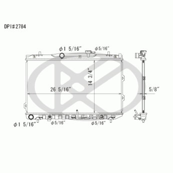 Koyorad A2784 Radiator