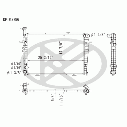 Koyorad A2786 Radiator