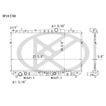 Koyorad A2788 Radiator