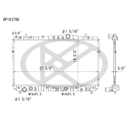 Koyorad A2788 Radiator