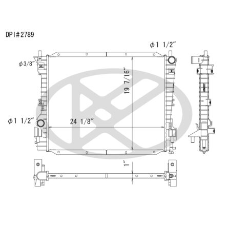 Koyorad A2789 Radiator