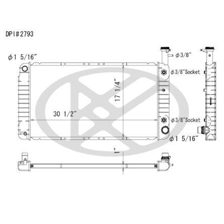 Koyorad A2793 Radiator