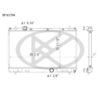 Koyorad A2794 Radiator