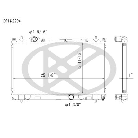 Koyorad A2794 Radiator