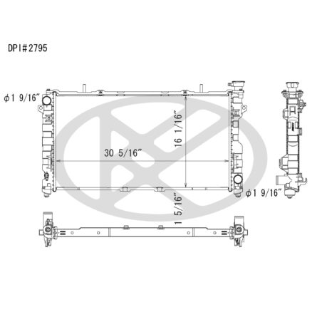 Koyorad A2795 Radiator