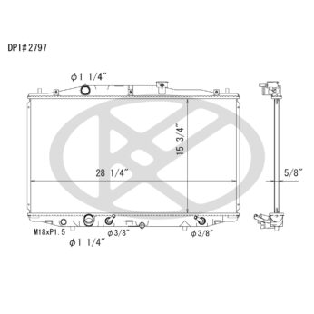 Koyorad A2797 Radiator