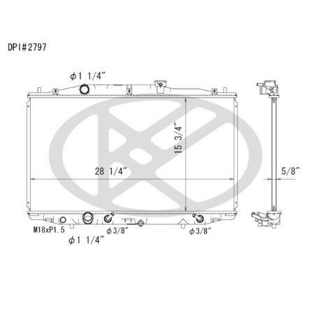 Koyorad A2797 Radiator