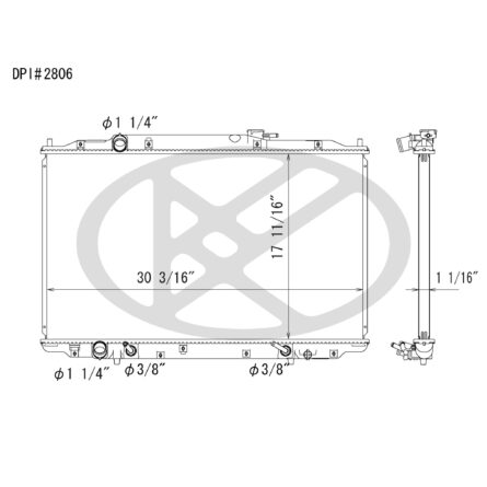 Koyorad A2806 Radiator