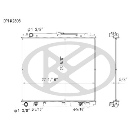 Koyorad A2808 Radiator