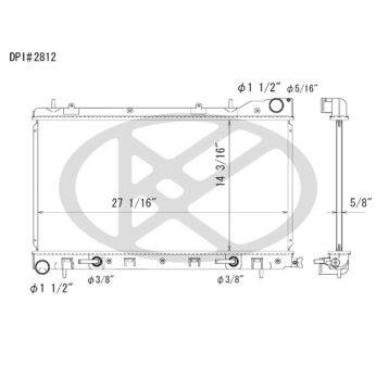 Koyorad A2812 Radiator