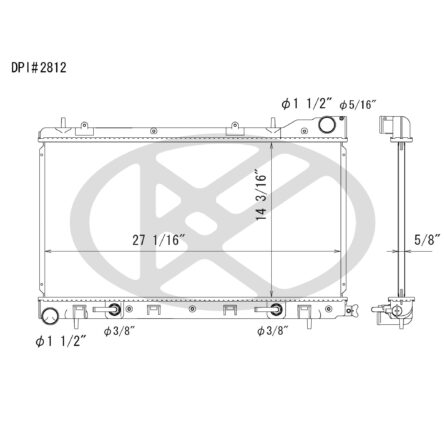 Koyorad A2812 Radiator