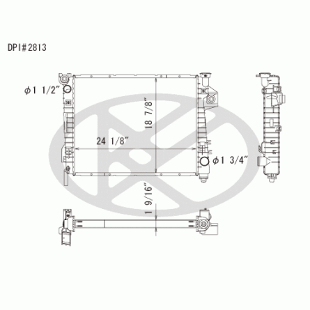 Koyorad A2813 Radiator