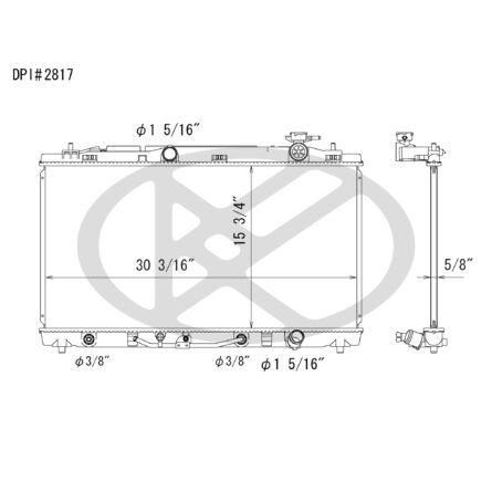 Koyorad A2817 Radiator