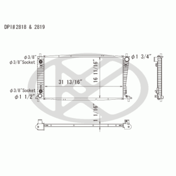 Koyorad A2818 Radiator