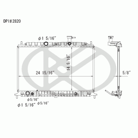 Koyorad A2820 Radiator