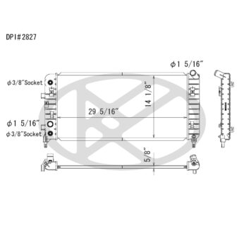 Koyorad A2827 Radiator