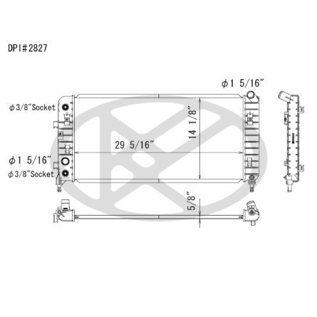 Koyorad A2827 Radiator